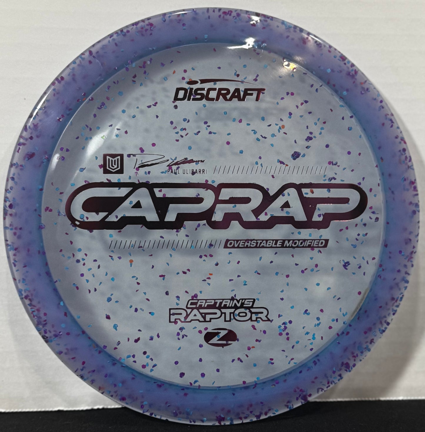 2026 Paul Ulibarri Z Confetti Captain’s Raptor