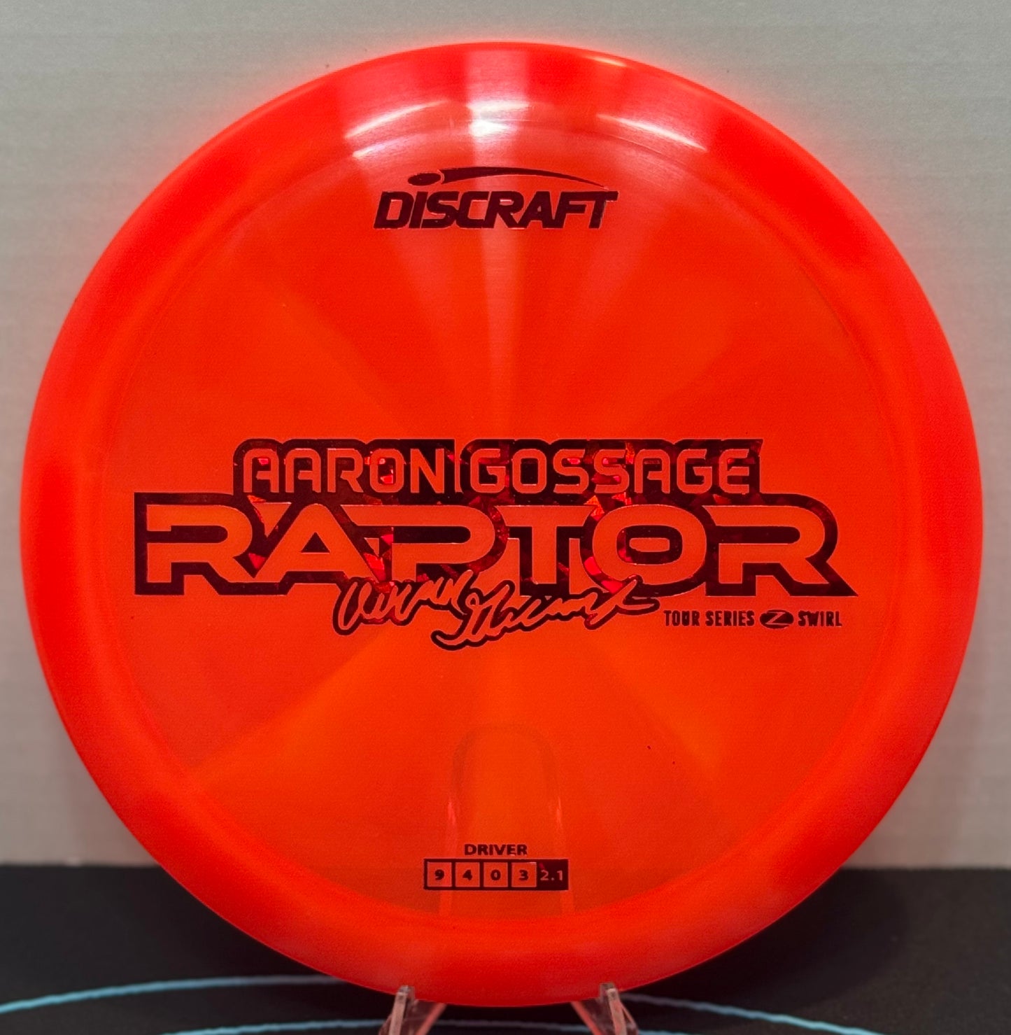 2025 Tour Series Z Swirl Aaron Gossage Raptor