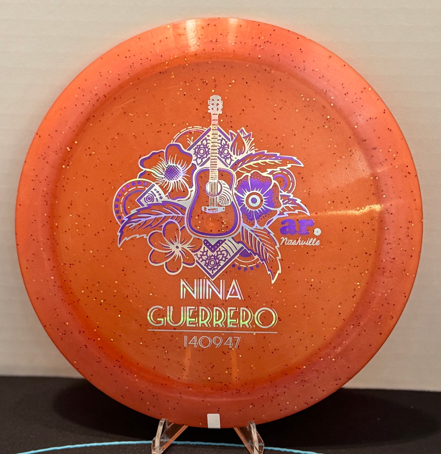Nina Guerrero's Diamond Metal Flake Aura
