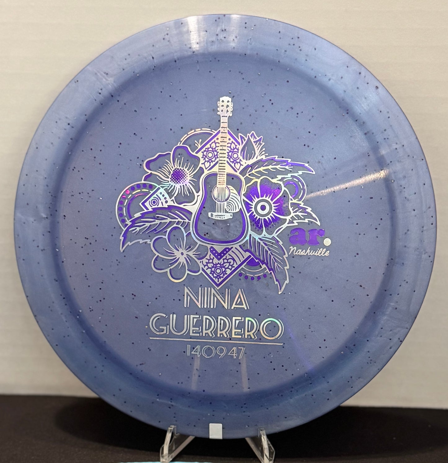 Nina Guerrero's Diamond Metal Flake Aura