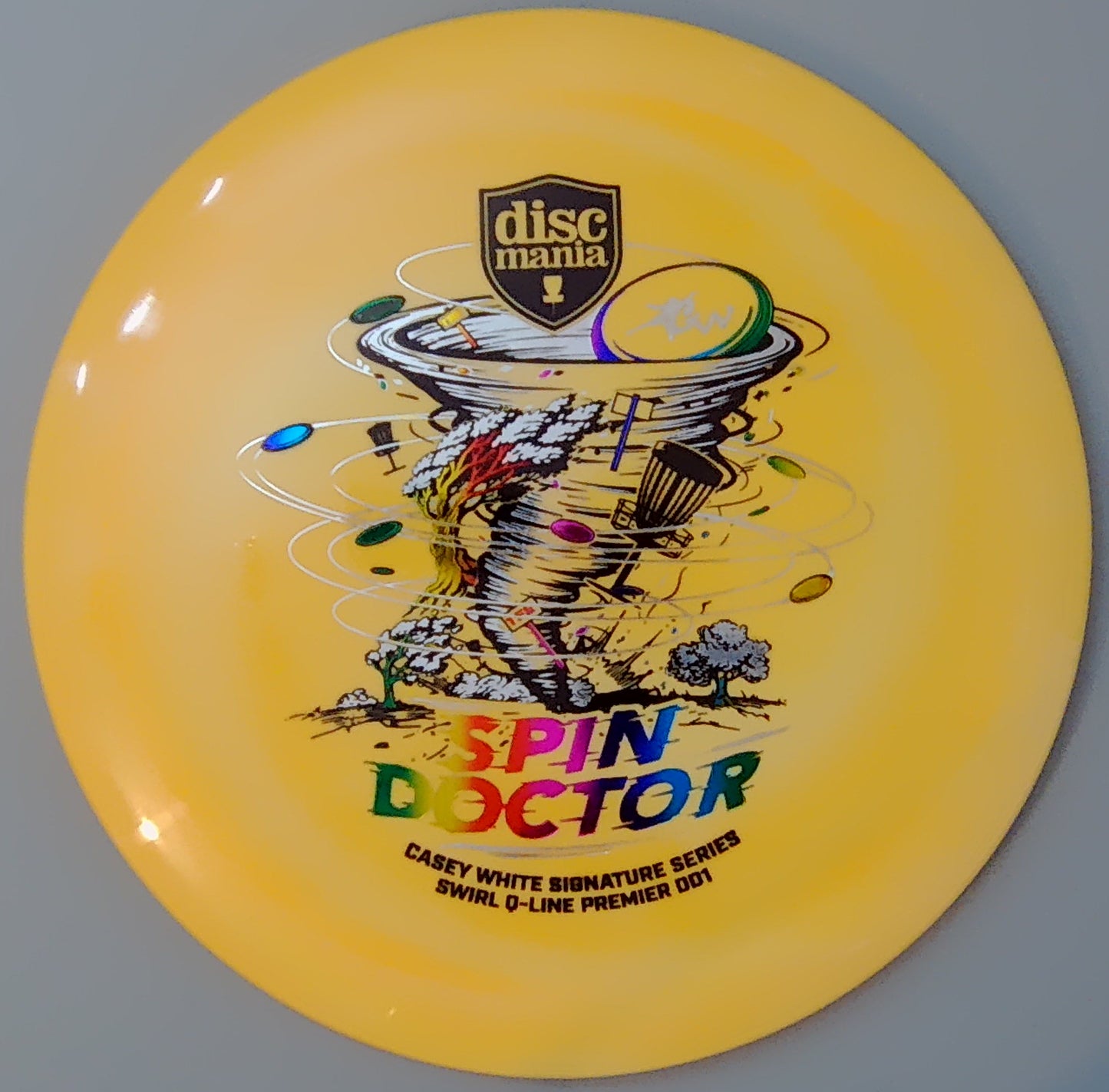 Spin Doctor Casey White Signature Series Swirl Q-Line Premier DD1