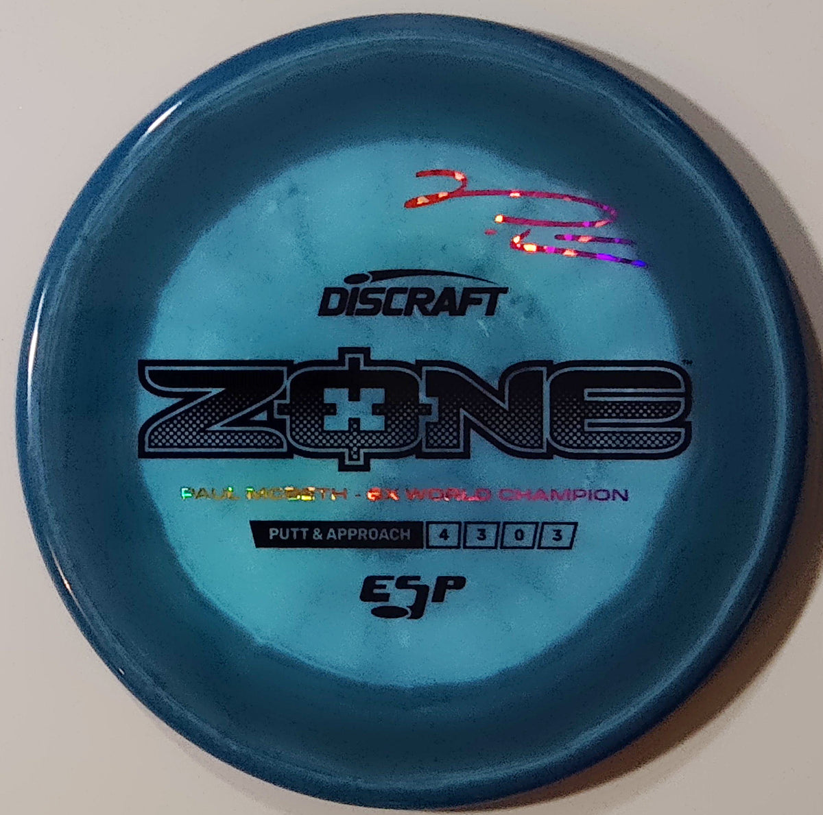 Paul McBeth 6x ESP Zone Signature Series Refreshed