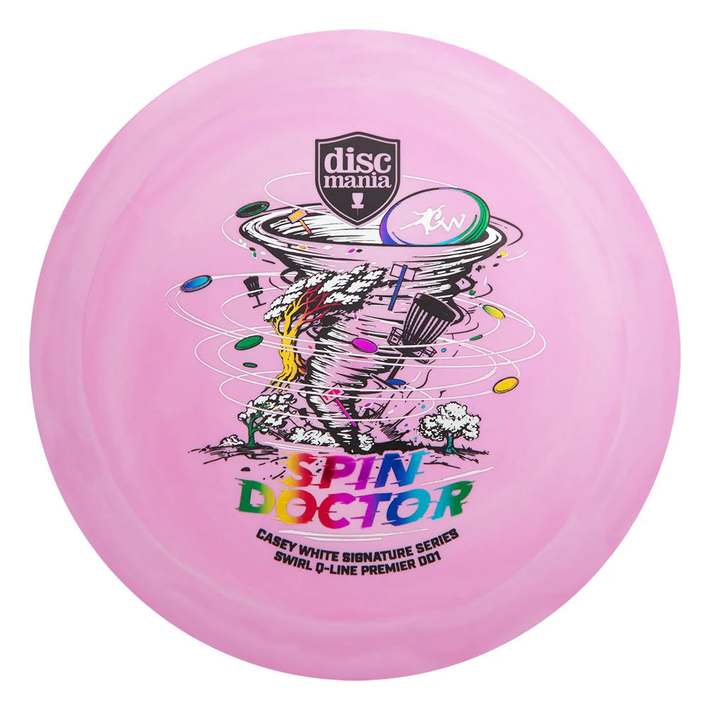 Spin Doctor Casey White Signature Series Swirl Q-Line Premier DD1