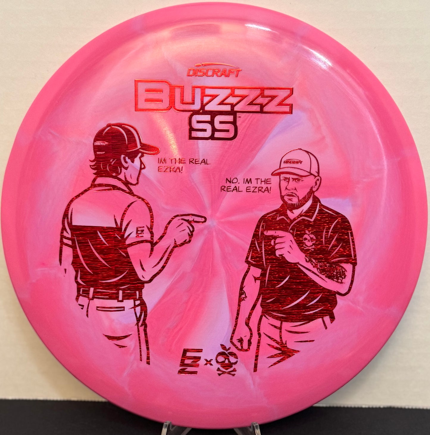 Ezra vs Ezra ESP Swirl Buzzz SS