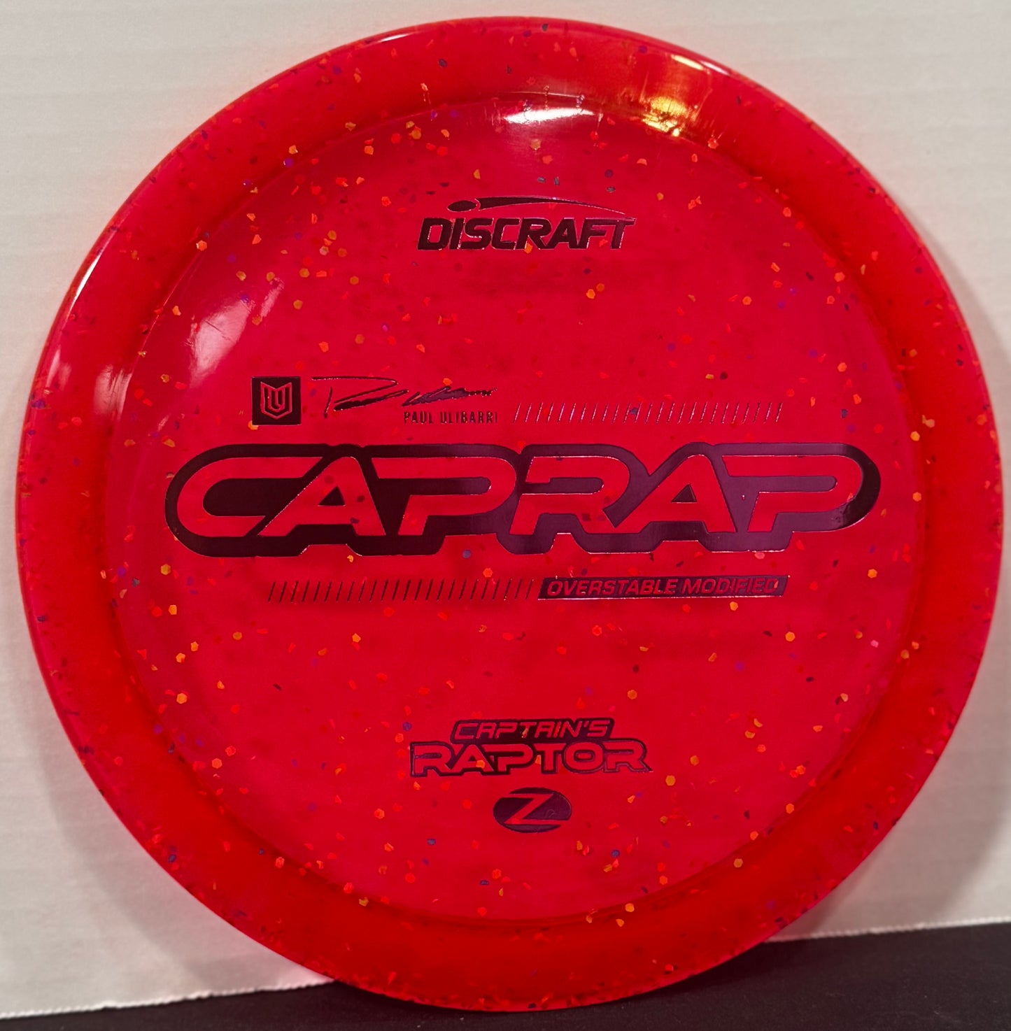 2026 Paul Ulibarri Z Confetti Captain’s Raptor
