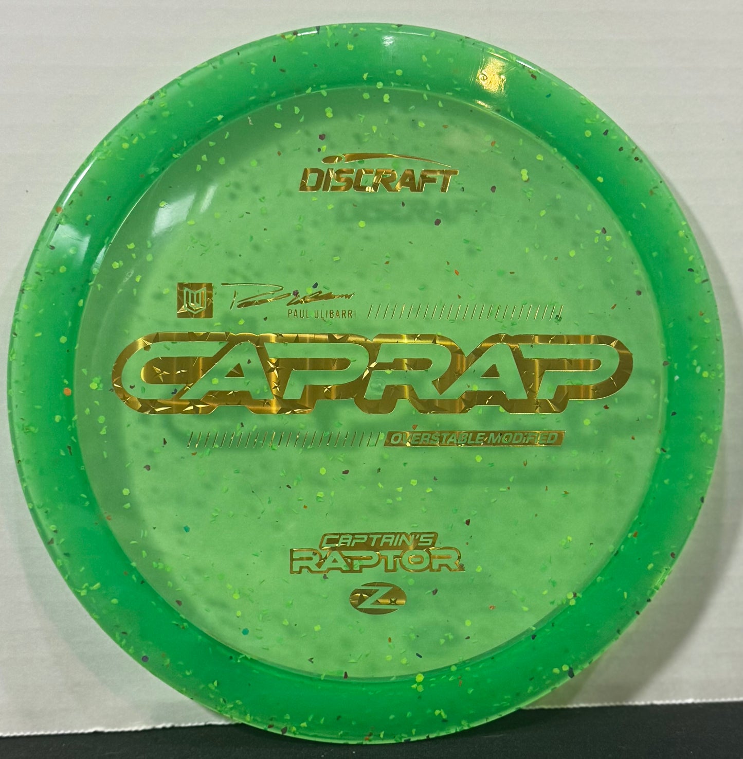 2026 Paul Ulibarri Z Confetti Captain’s Raptor