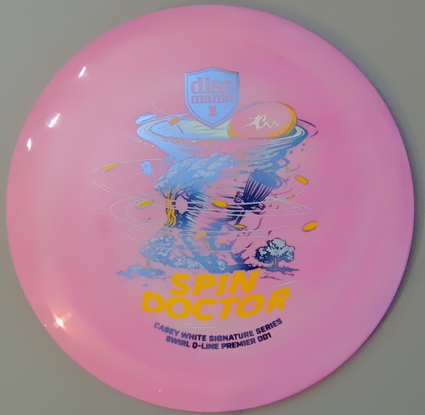 Spin Doctor Casey White Signature Series Swirl Q-Line Premier DD1