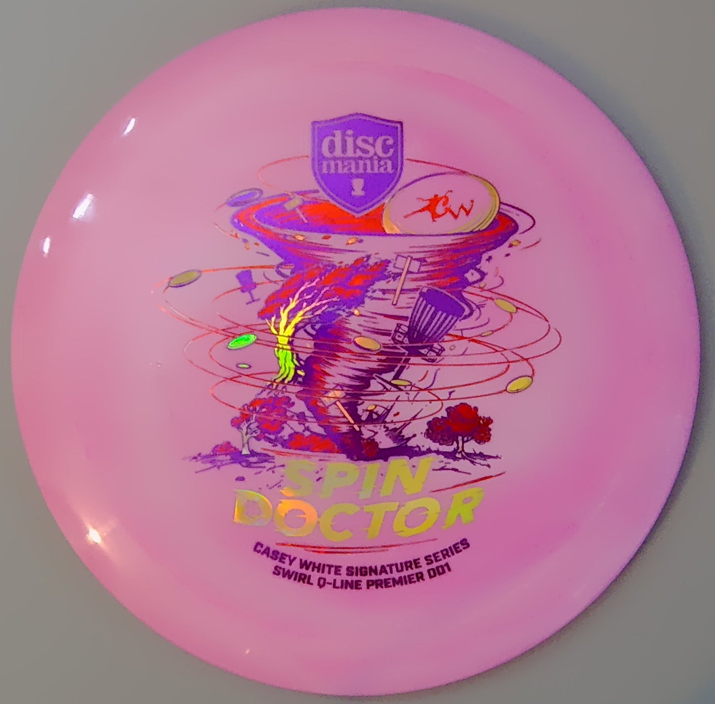 Spin Doctor Casey White Signature Series Swirl Q-Line Premier DD1