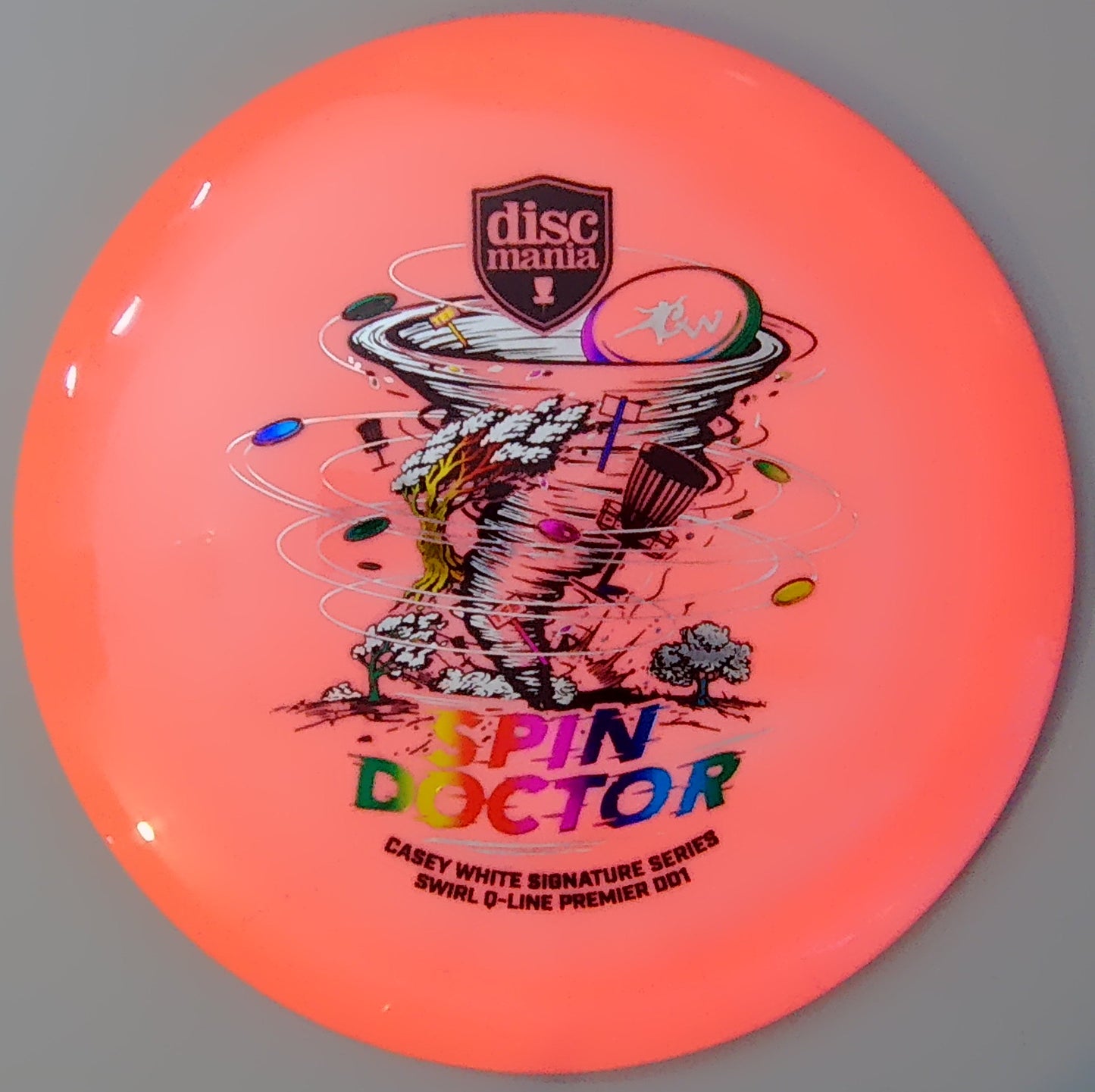Spin Doctor Casey White Signature Series Swirl Q-Line Premier DD1