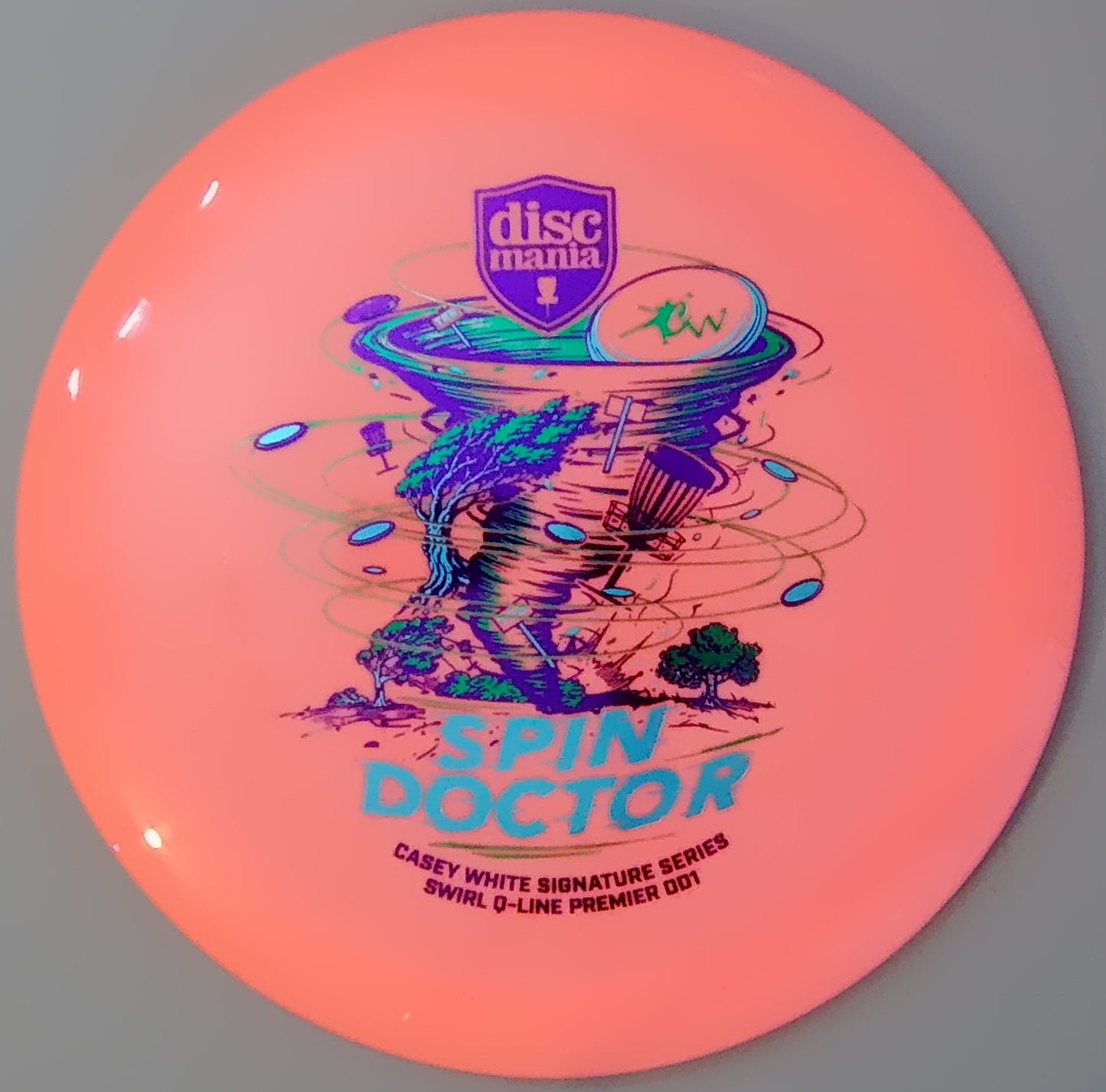 Spin Doctor Casey White Signature Series Swirl Q-Line Premier DD1