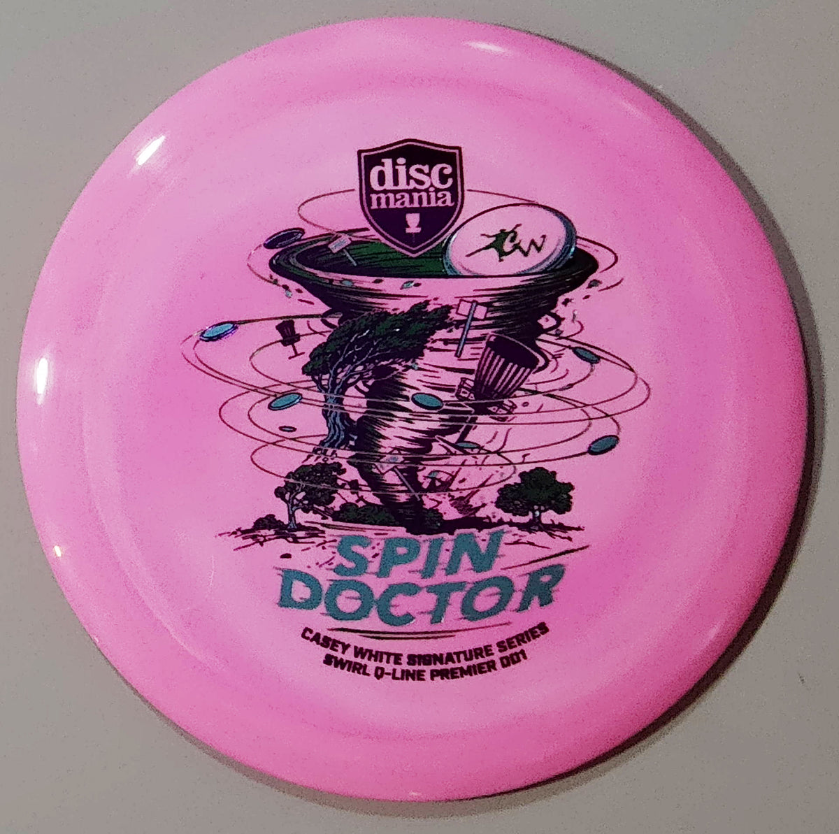 Spin Doctor Casey White Signature Series Swirl Q-Line Premier DD1