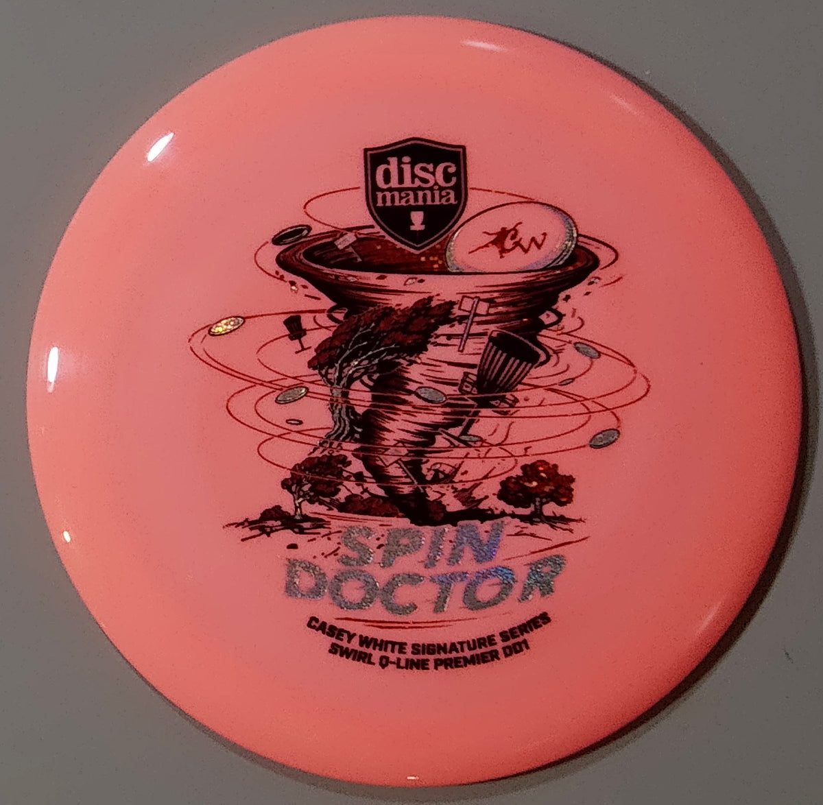 Spin Doctor Casey White Signature Series Swirl Q-Line Premier DD1