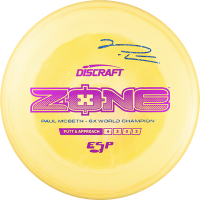 Paul McBeth 6x ESP Zone Signature Series Refreshed