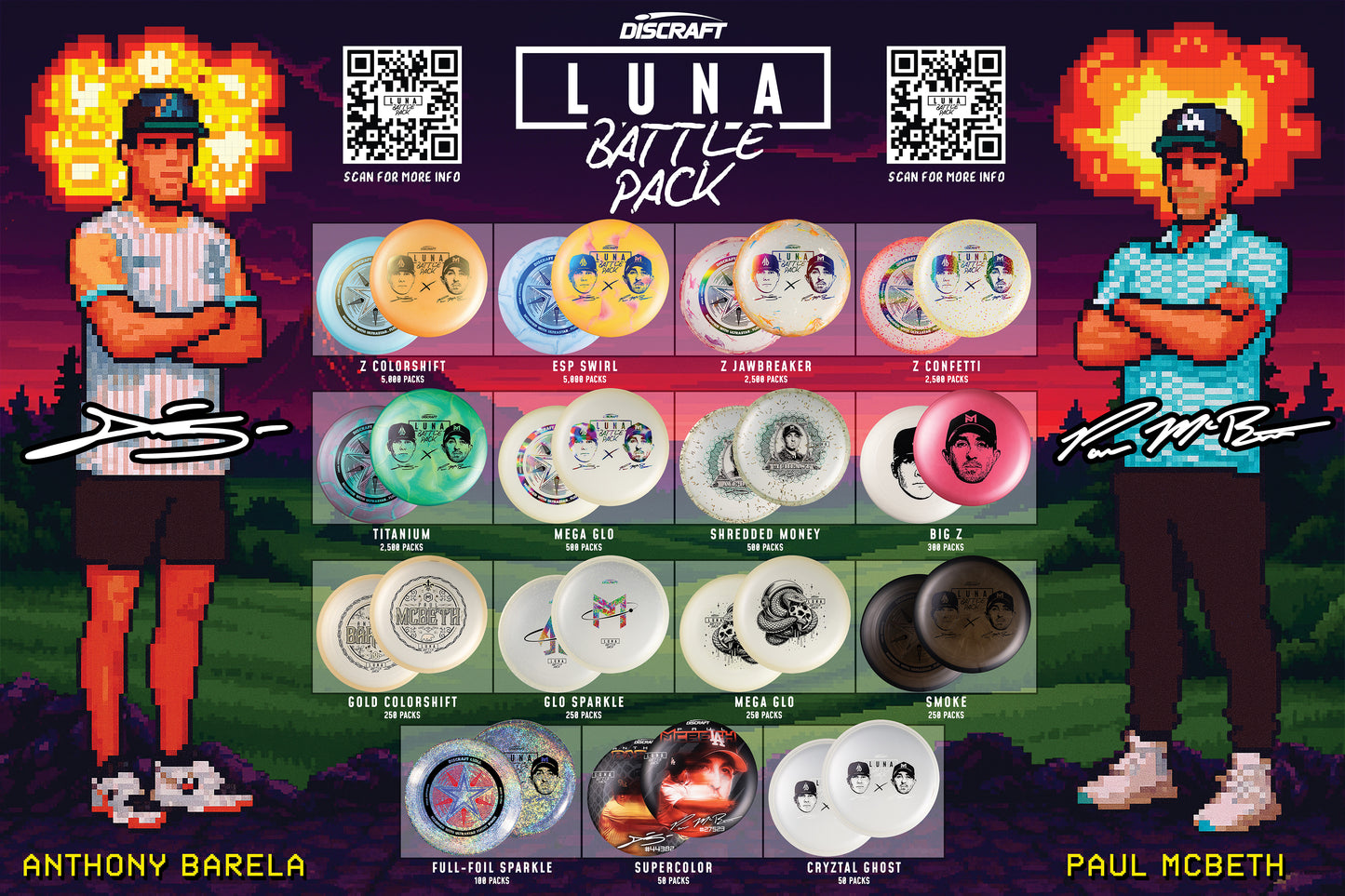 Paul McBeth & Anthony Barela Luna Battle Pack