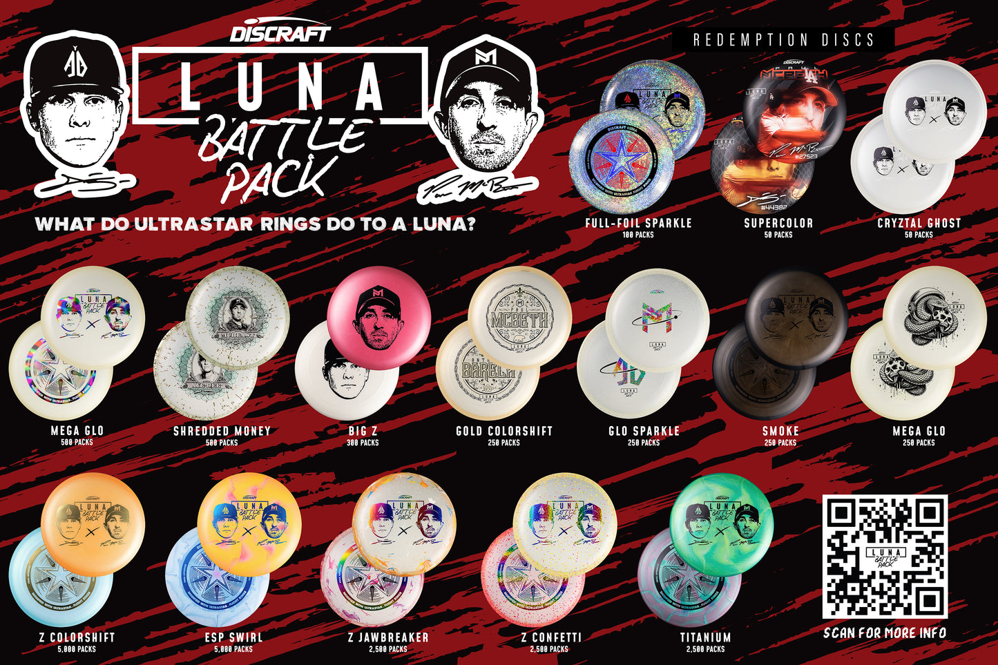 Paul McBeth & Anthony Barela Luna Battle Pack